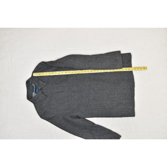 Perry Ellis Mens Herringbone Sport Coat Jacket Regular Size S Full Zip - Picture 5 of 8